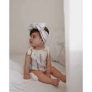 NEW LUNA & LUCA kids bright stars romper in white